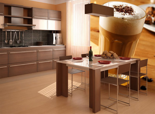 Дизайн коричневой кухни » My-Craftmine.Ru — Качественные Решения Вашего Ремонта!